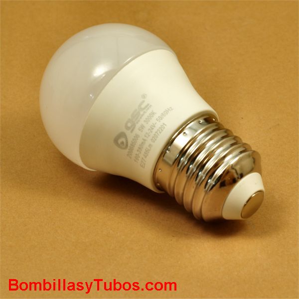 Bombilla LED E27 6W 480 lm A60 12/24V