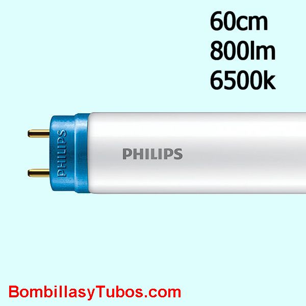 Fluorescente led Philips T8 8w 865 60cm 800 lumenes