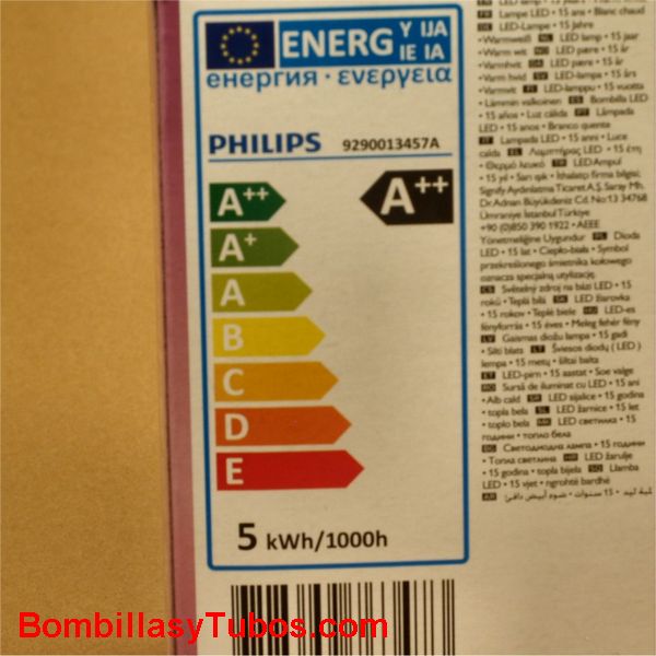 BOMBILLA LED ESFERICA E27 LUZ CALIDA [LAMP1664] - 3,560