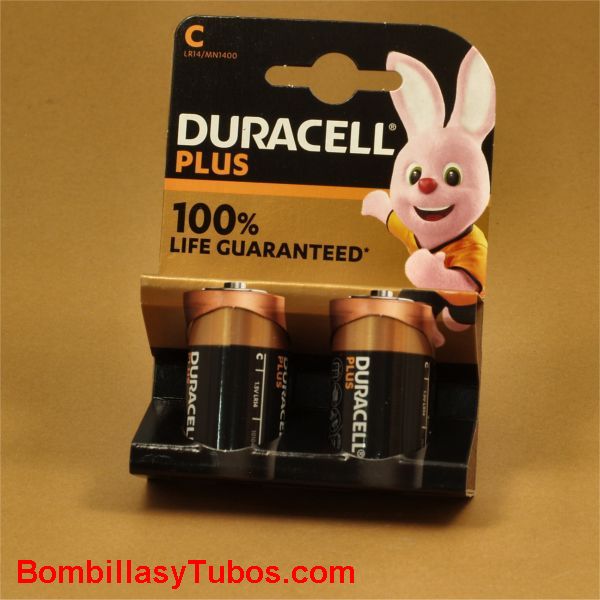 Duracell MN1400B6 Plus Power - Pilas tipo C (pack de 6) : :  Electrónica